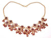 Necklace Ruby Red star